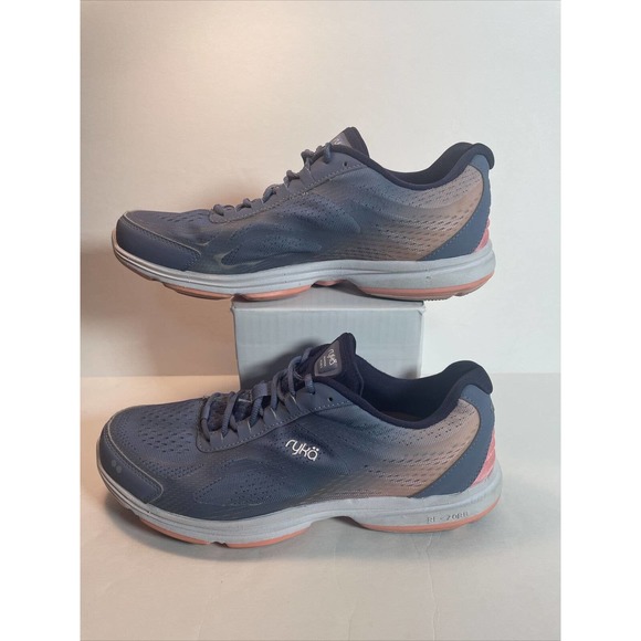 RYKA Devotion Plus 2 Walking Athletic Shoes Tempest Blue Coral US 11M EUR 41 - Picture 1 of 11